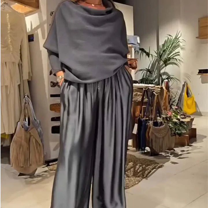 Ilana - Rochie Elegantă Cu Umeri Decupați