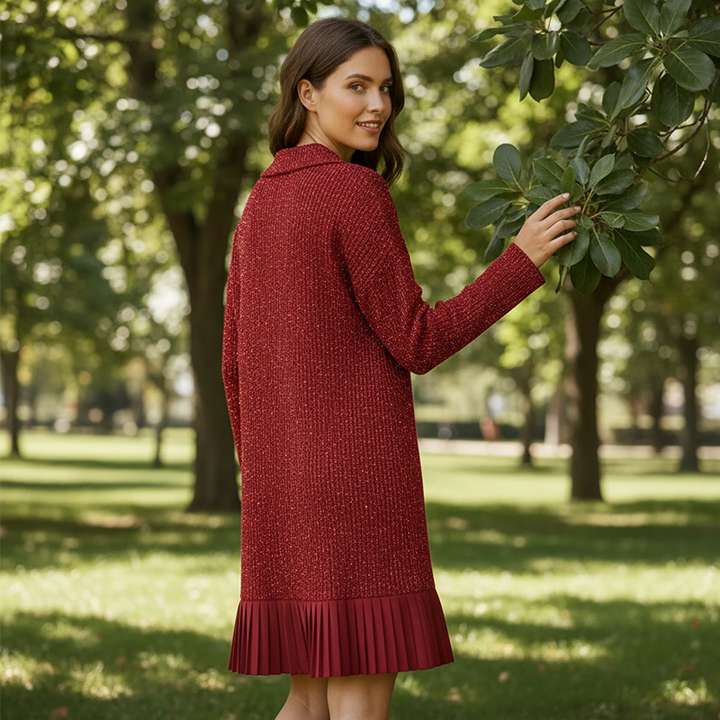 Leire - Rochie Scurtă Minimalistă Din Tricot