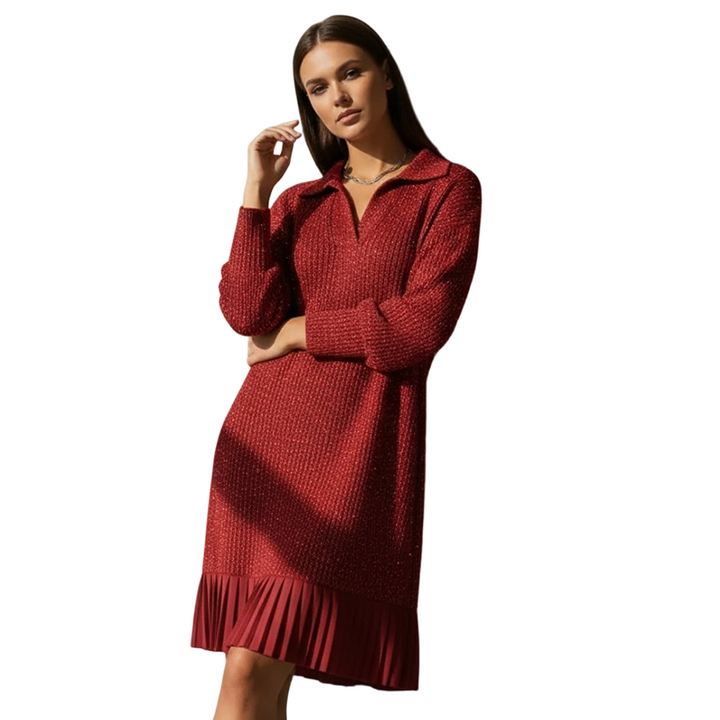 Leire - Rochie Scurtă Minimalistă Din Tricot