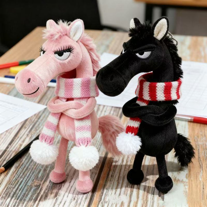 TinyHorse - Păpușă Moale de Mână Realizată Manual