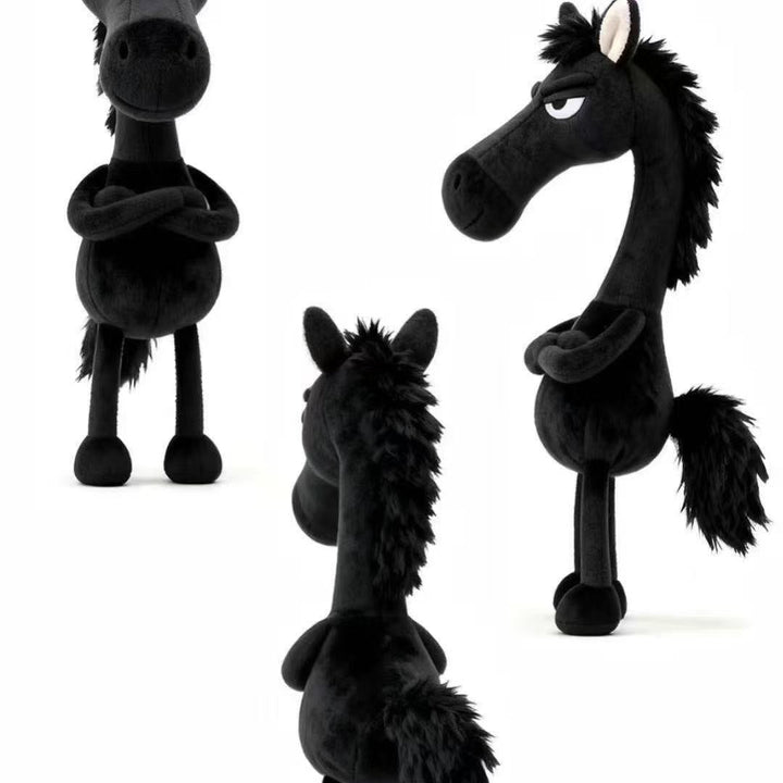 TinyHorse - Păpușă Moale de Mână Realizată Manual