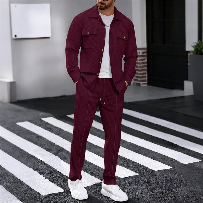 Gustave – Set Compus Din Cămașă Cu Mâneci Lungi Și Pantaloni