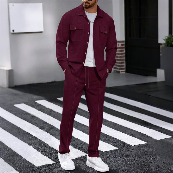 Gustave – Set Compus Din Cămașă Cu Mâneci Lungi Și Pantaloni