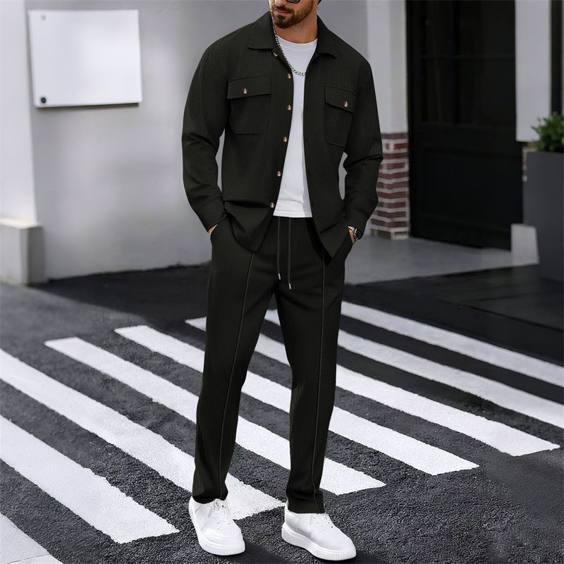 Gustave – Set Compus Din Cămașă Cu Mâneci Lungi Și Pantaloni