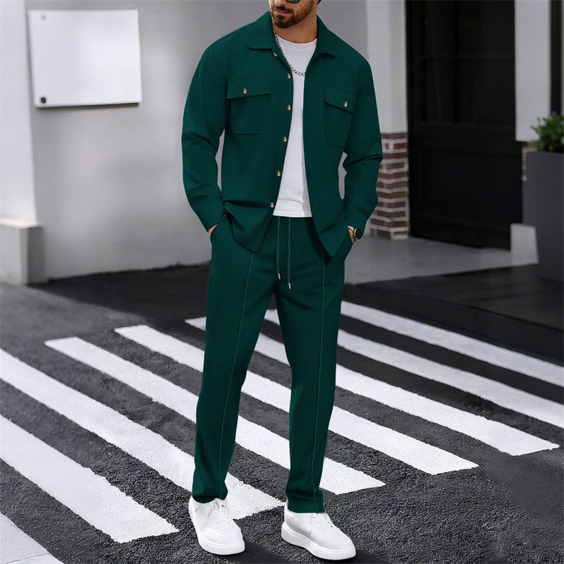 Gustave – Set Compus Din Cămașă Cu Mâneci Lungi Și Pantaloni