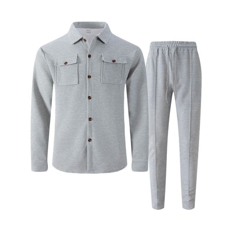 Gustave – Set Compus Din Cămașă Cu Mâneci Lungi Și Pantaloni