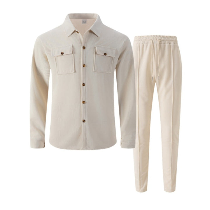 Gustave – Set Compus Din Cămașă Cu Mâneci Lungi Și Pantaloni