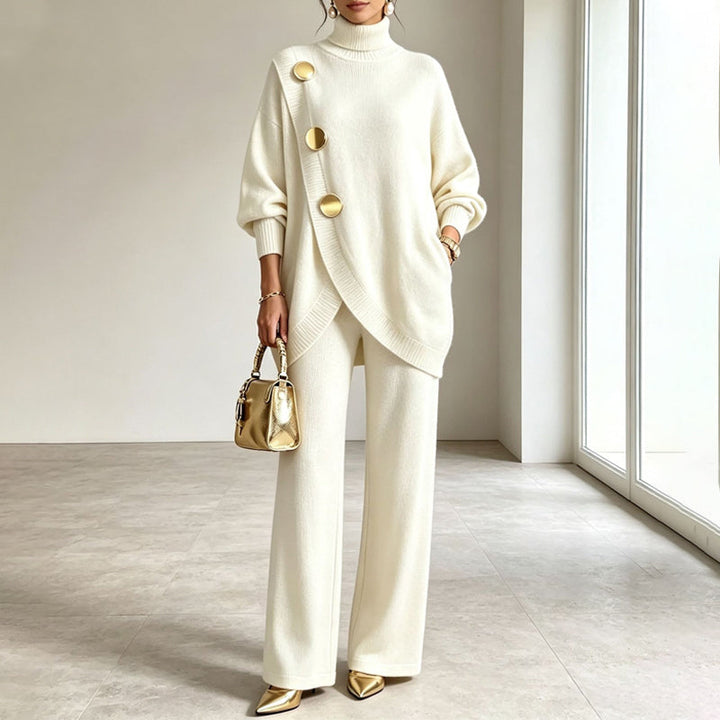 Niyana – Set Elegant Din Două Piese, Tricotat