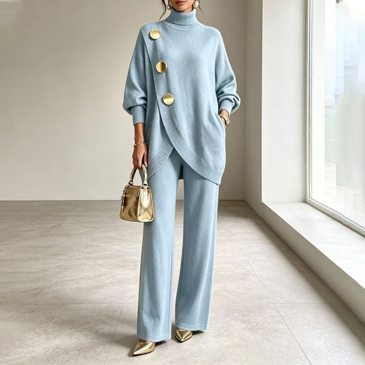 Niyana – Set Elegant Din Două Piese, Tricotat
