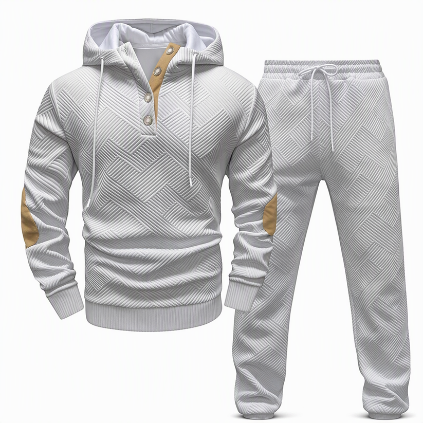 Jericho - Set De Trening Din Două Piese Cu Model Jacquard