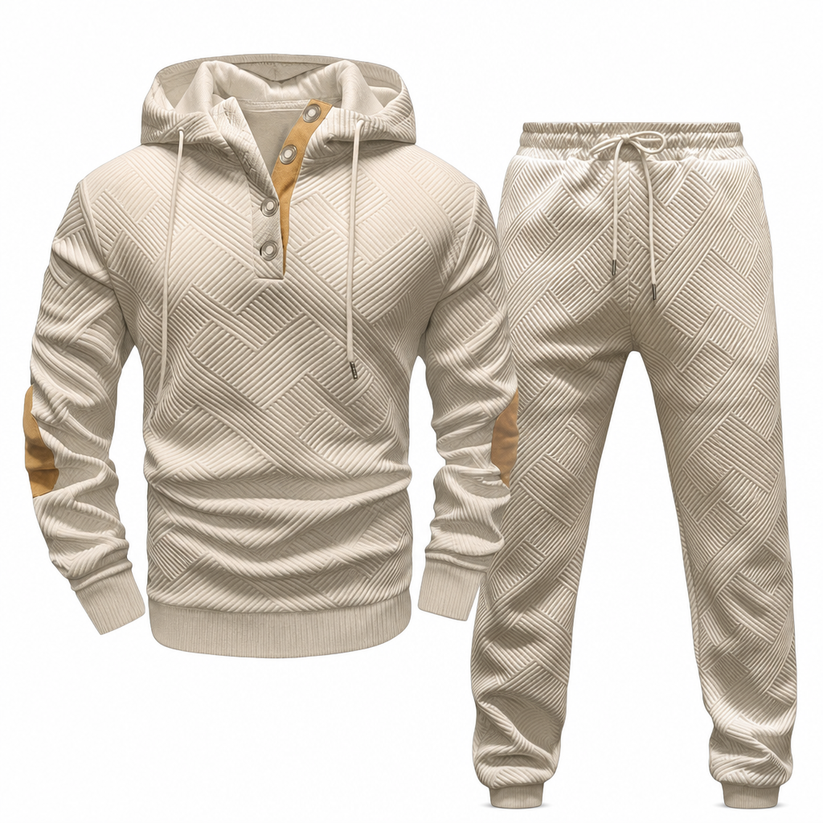 Jericho - Set De Trening Din Două Piese Cu Model Jacquard