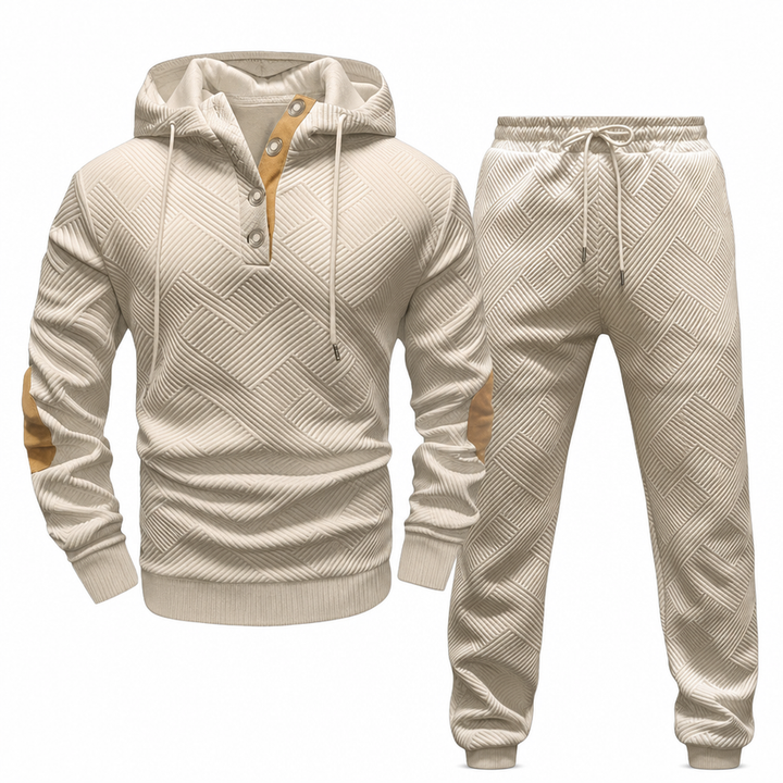 Jericho - Set De Trening Din Două Piese Cu Model Jacquard