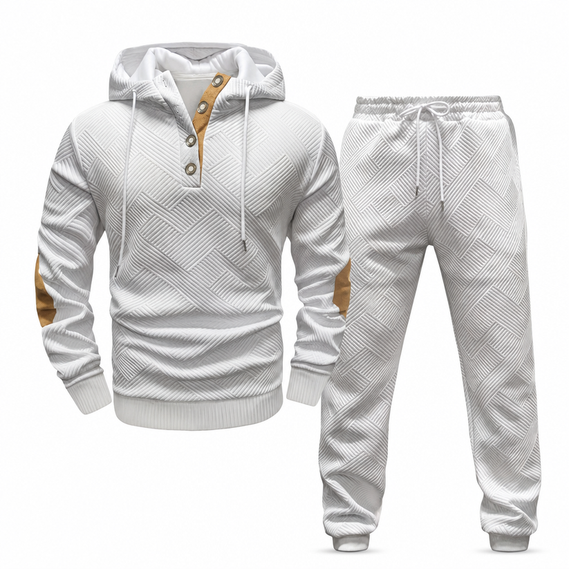 Jericho - Set De Trening Din Două Piese Cu Model Jacquard