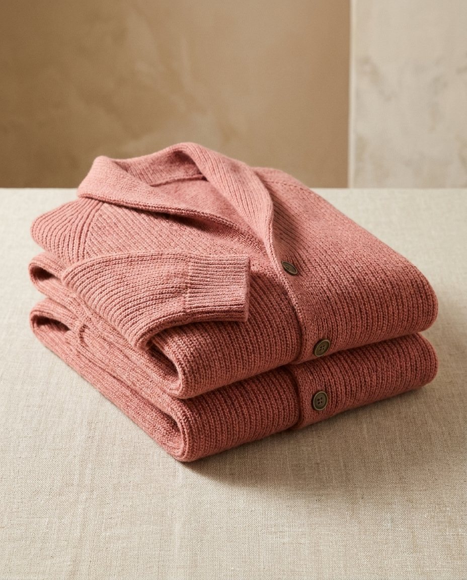 Jirri – Cardigan din tricot cu guler șal și nasturi