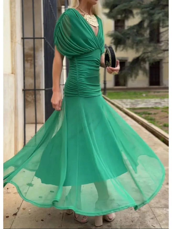 Manich - Rochie Midi Fluidă