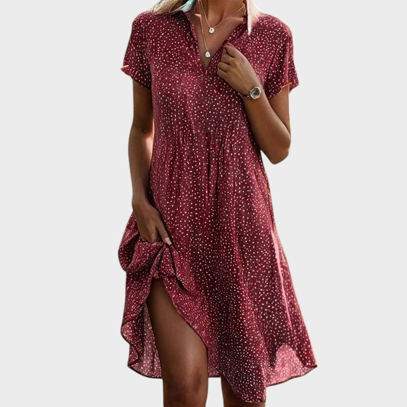 Else - Rochie Midi Cu Buline