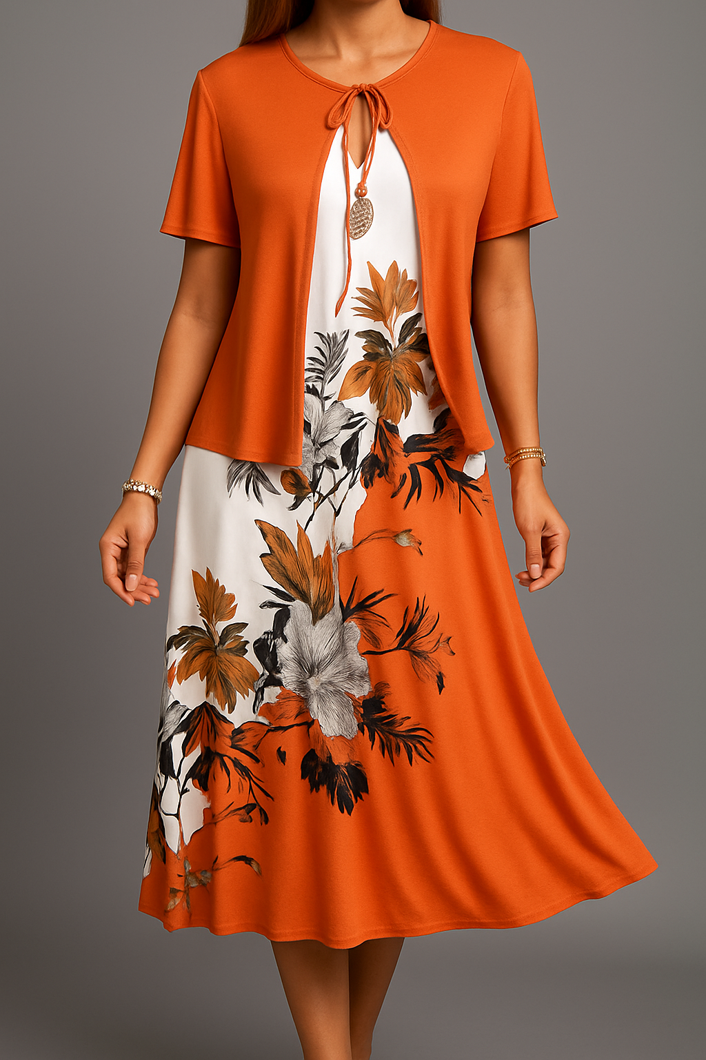 Isadora - Elegant Bohemian Jersey With Madi Dress