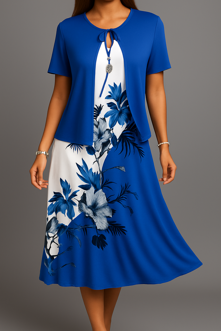 Isadora - Elegant Bohemian Jersey With Madi Dress