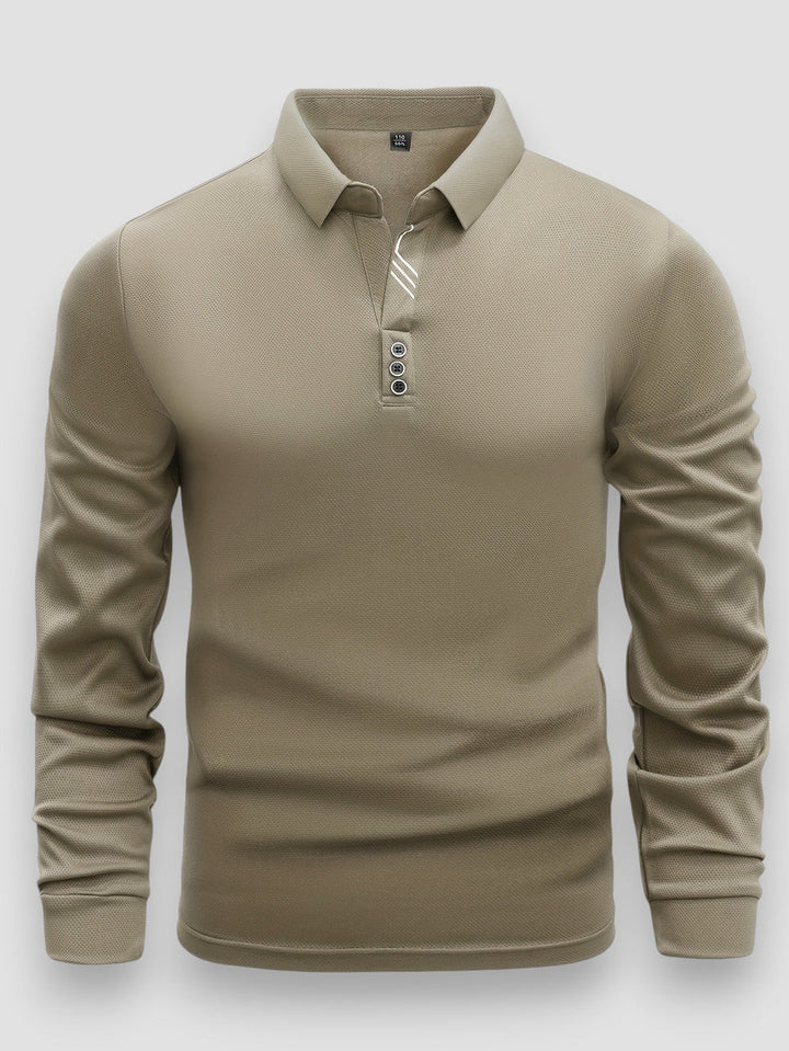 Ramesh - Tricou Polo cu Mâneci Lungi