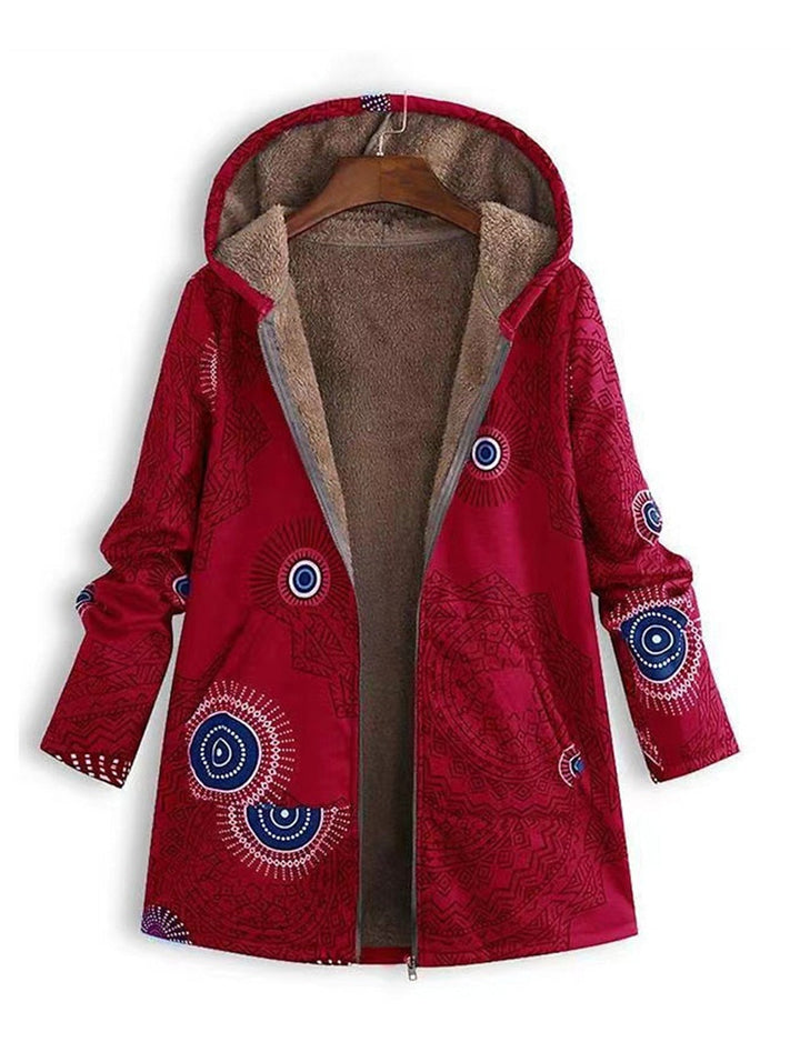 Aerilyn - Parka Caldă Si Moale, Cu Buzunare