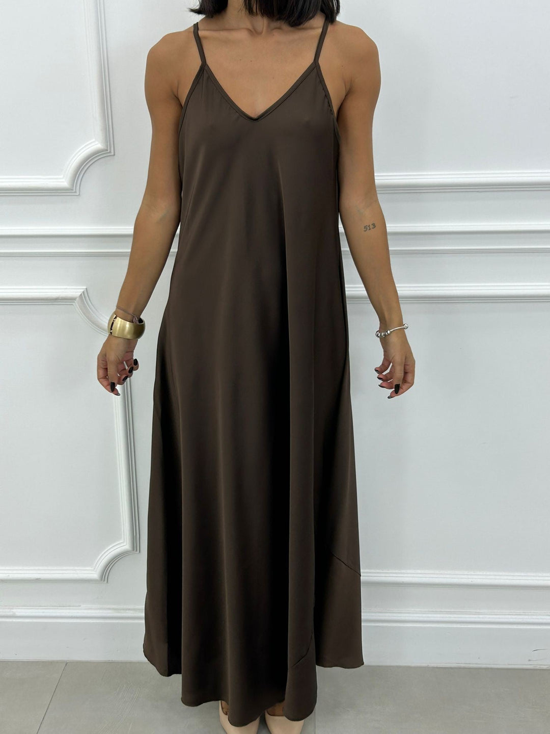 Lorelei - Rochie Lungă Elegantă și Top Asimetric