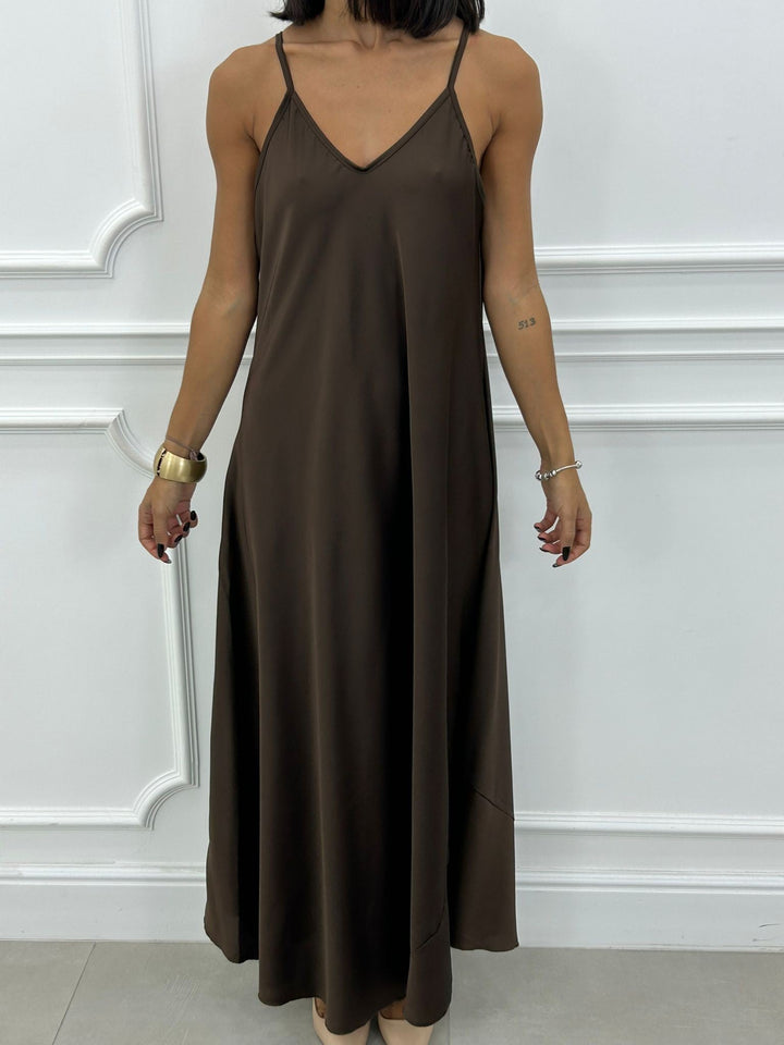 Lorelei - Rochie Lungă Elegantă și Top Asimetric