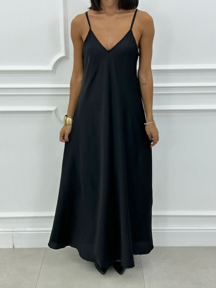 Lorelei - Rochie Lungă Elegantă și Top Asimetric